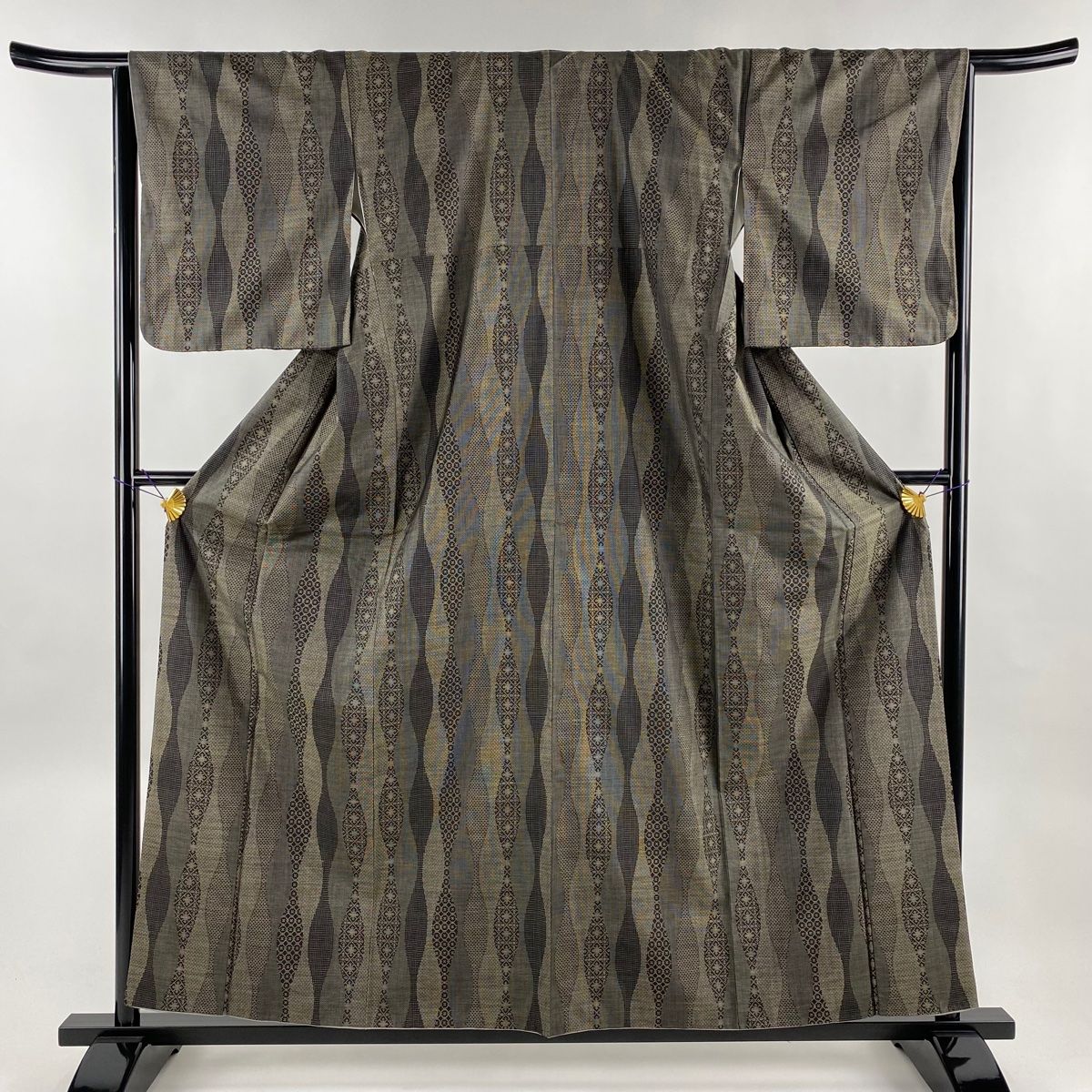 訪問着 慶ん 身丈157.5cm 裄丈65cm 正絹 名品 【中古】 