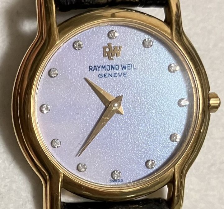 ☆稼動品☆RAYMOND WEIL レイモンドウィル☆GENEVE☆18K GOLD ...