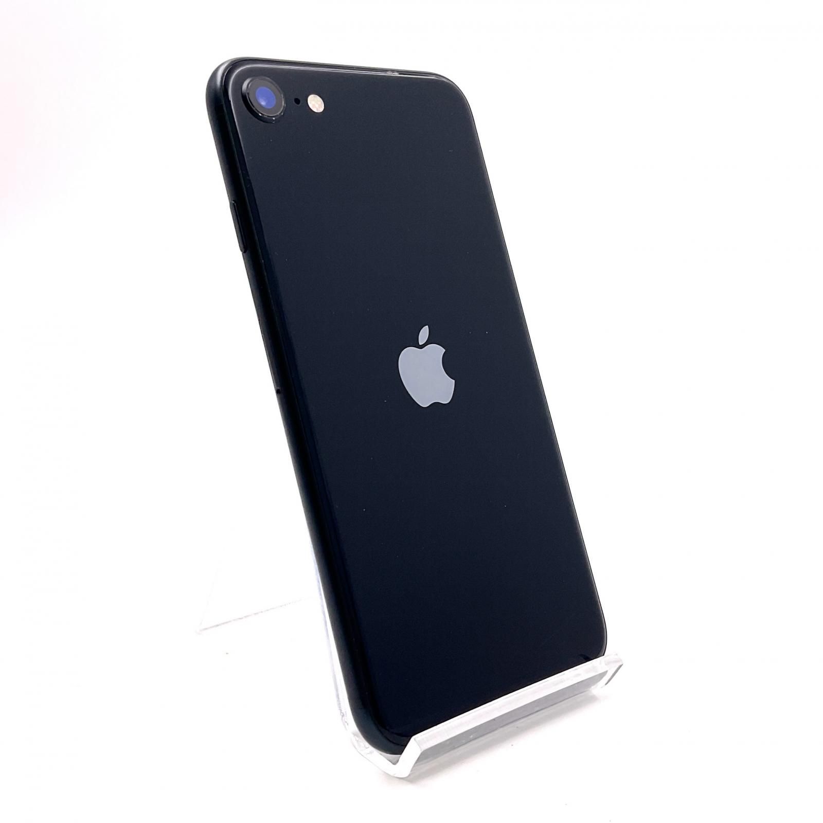 最速発送 Apple iPhone SE 第3世代 128GB ミッドナイト SIMフリー 95% 難有