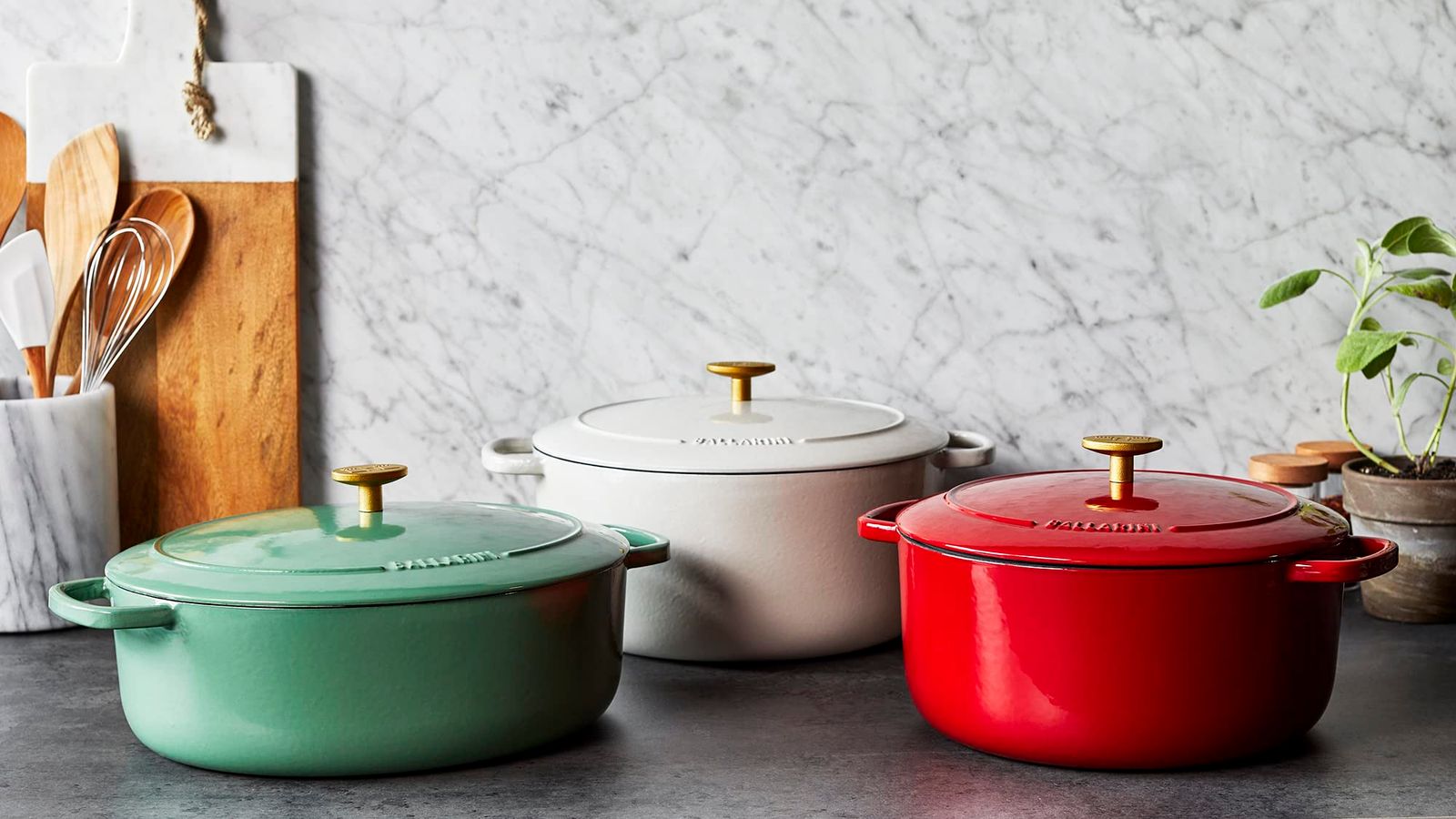 Ballarini バッラリーニ 「 ベラモンテ オーバル トップ 23cm トリュフ