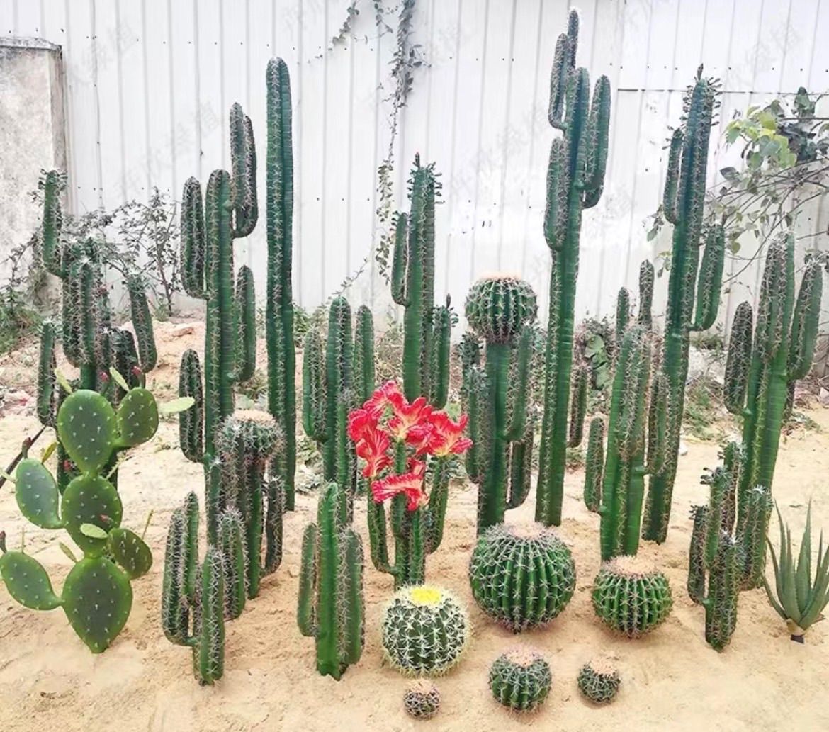 T.N  フェイクサボテン 柱サボテン フェイクグリーン 特大 観葉植物 多肉植物 ドライガーデン