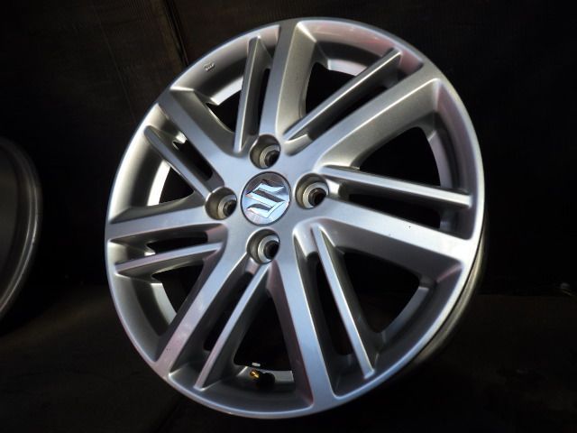 2935 B スズキ ソリオ純正 ホイール 15x5.0J 4穴 PCD100 45 4本 BRIGHTFACE_UK
