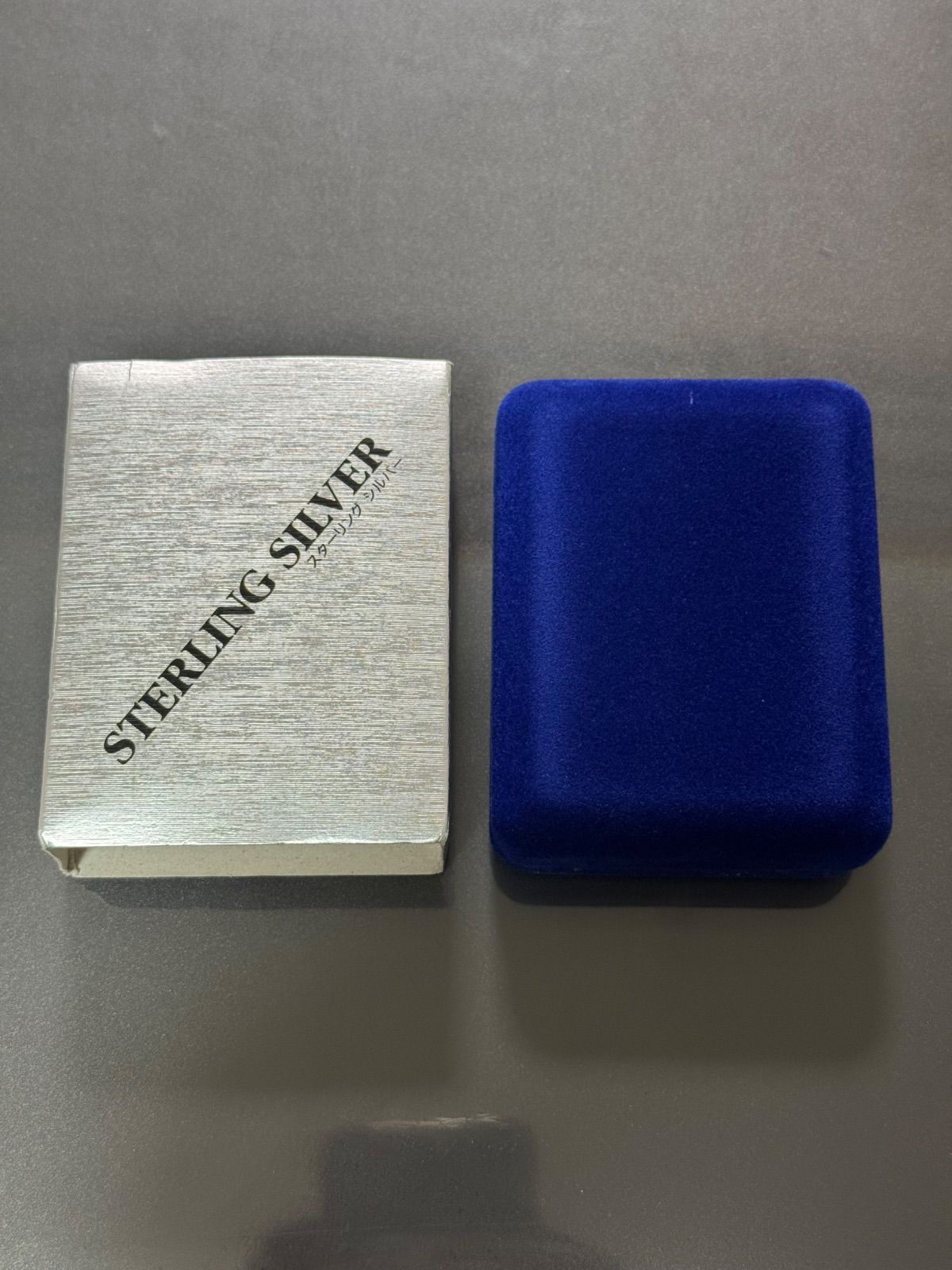 未使用 Zippo ジッポー スターリングシルバー 純銀 ルビー #15