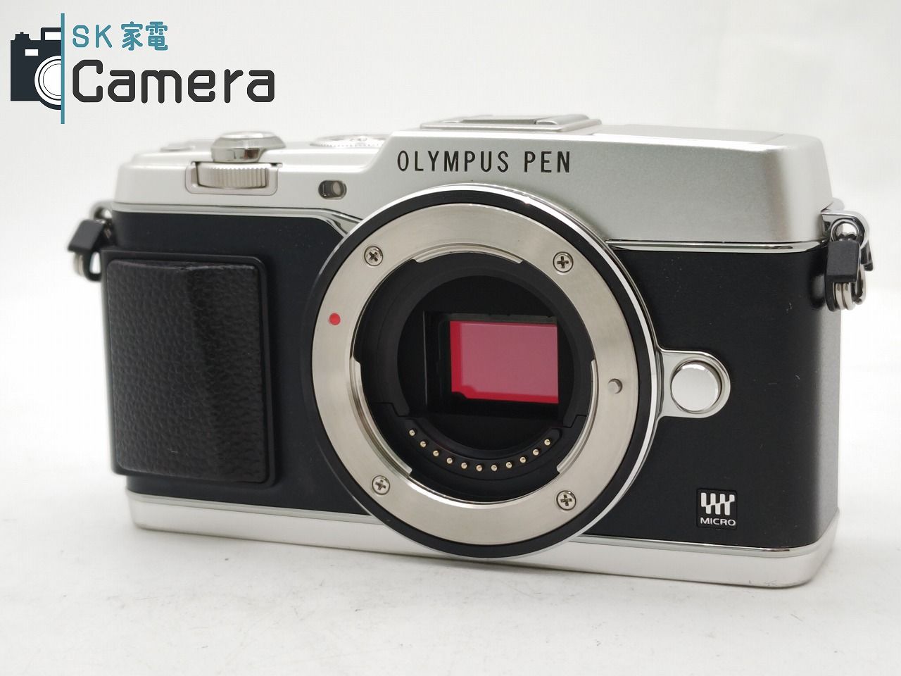 OLYMPUS PEN E-P5 ショット数約2400回 ミラーレス一眼デジタルカメラ