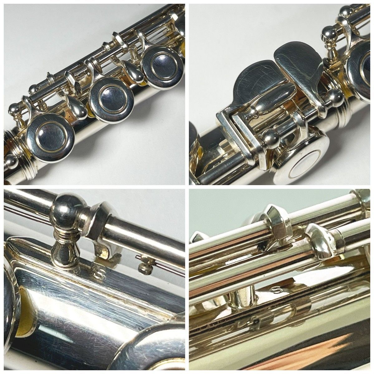 YAMAHA ヤマハ YFL-411 YFL411 菅体銀製 フルート - メルカリ