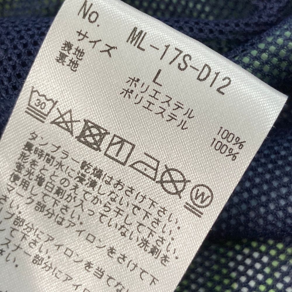 新品 マスターバニー 長袖ブルゾン 撥水 ラインロゴ パープル L