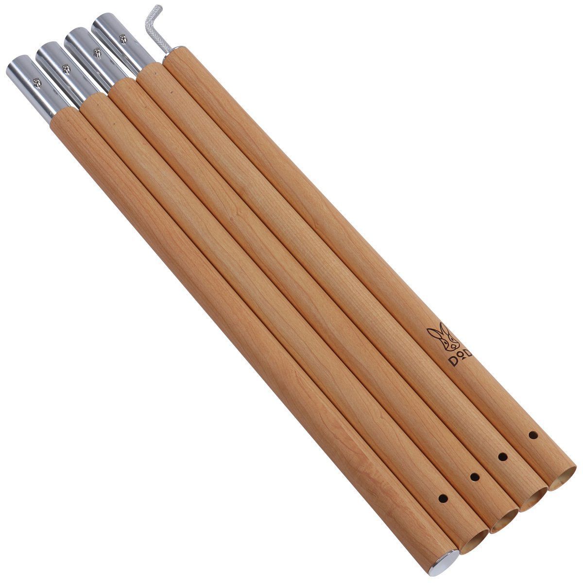 PatternName 単品_Color ウッド DOD ディーオーディー ビッグタープポール 250cm アルミ 収納袋 太さ28mm XP5-507-WD
