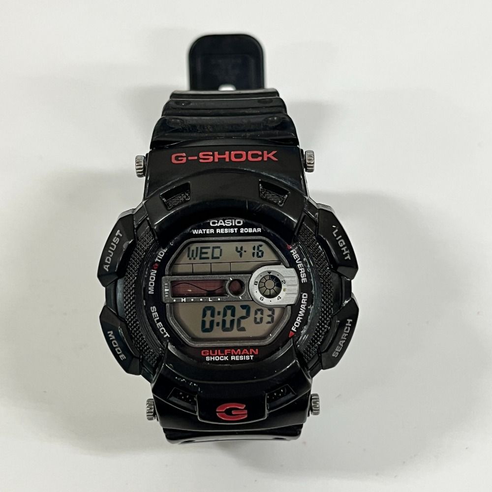 06w9565 カシオ CASIO CASIO G-SHOCK ガルフマン ワールドタイム カレンダー デジタル メンズ 腕時計 G-9100 腕時計