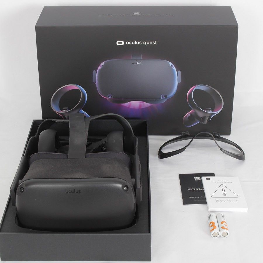 【ジャンク】 Quest  64GB VRヘッドセット Quest VRヘッドセット 64GB ジャンク本体と付属品