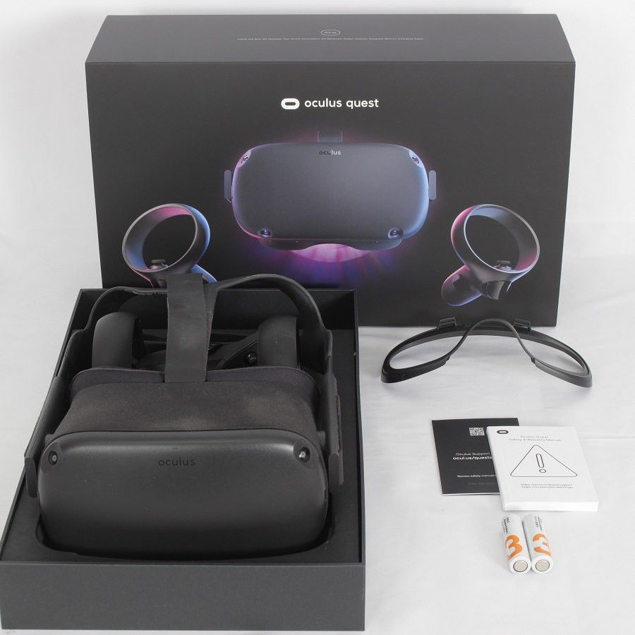 Oculus Quest 64GB VR ヘッドマウントディスプレイ ヘッドセット オキュラスクエスト 本体 - メルカリ