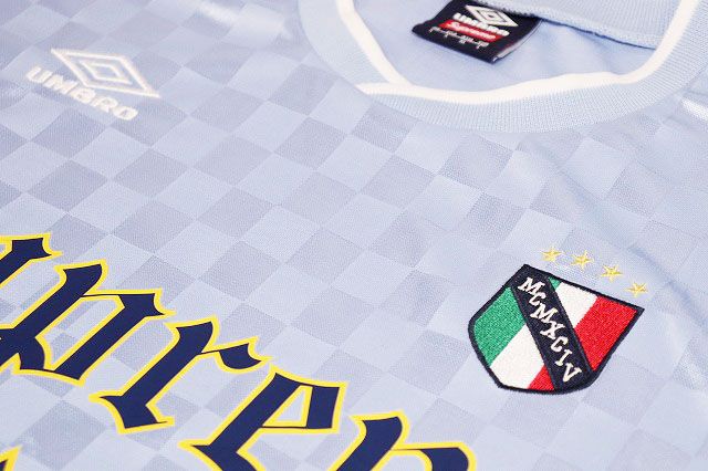 シュプリーム SUPREME × UMBRO 22SS SOCCER JERSEY LIGHT BLUE XL