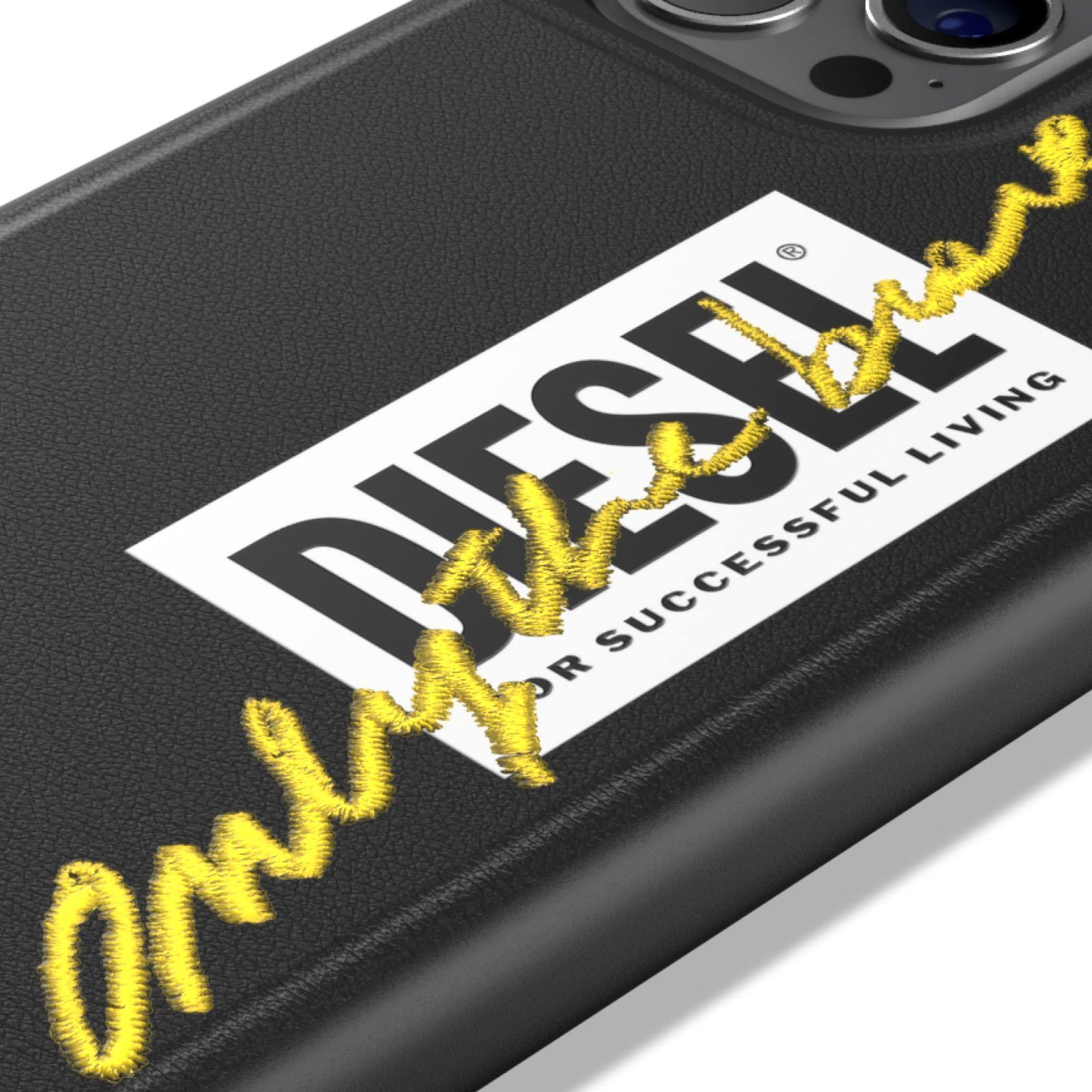 【色: ブラック/ライム】DIESEL iPhone 12 Pro Max ケー 色: ブラック/ライム】DIESEL iPhone 12 Pro Max ケー