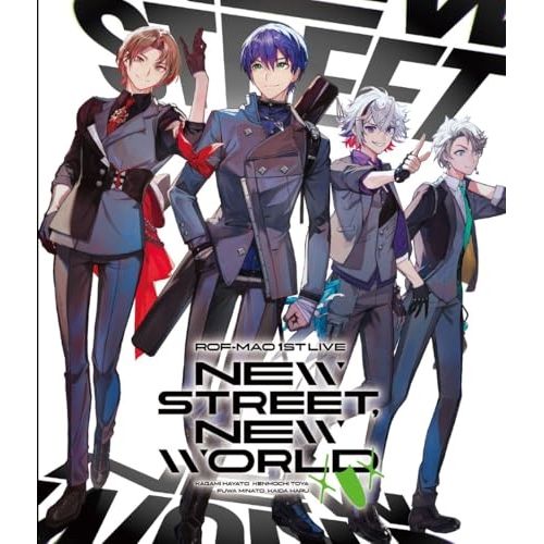Blu-ray】ROF-MAO / 1st LIVE New street, New world(通常版)(Blu-ray ROF-MAO 1st LIVE Blu-ray ブルーレイ ろふまお