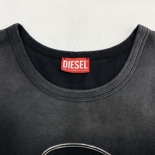 中古】DIESEL T-BRICO フェードタンクトップ ブラック サイズM A13601