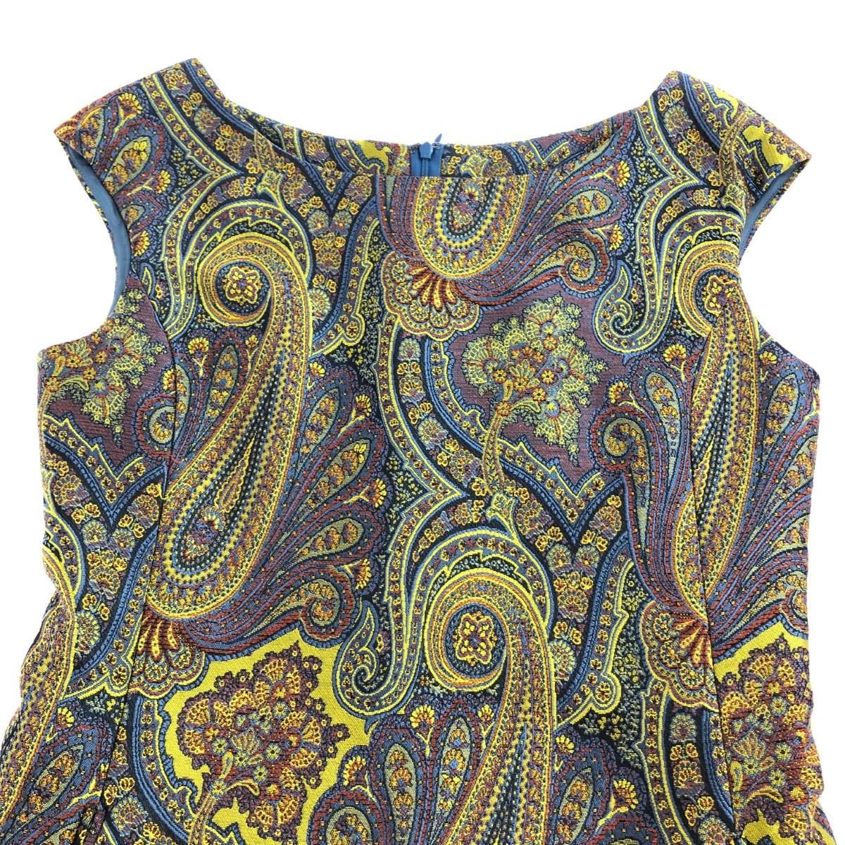 Junko shimada 49アベニュージュンコシマダ ノースリーブワンピース  