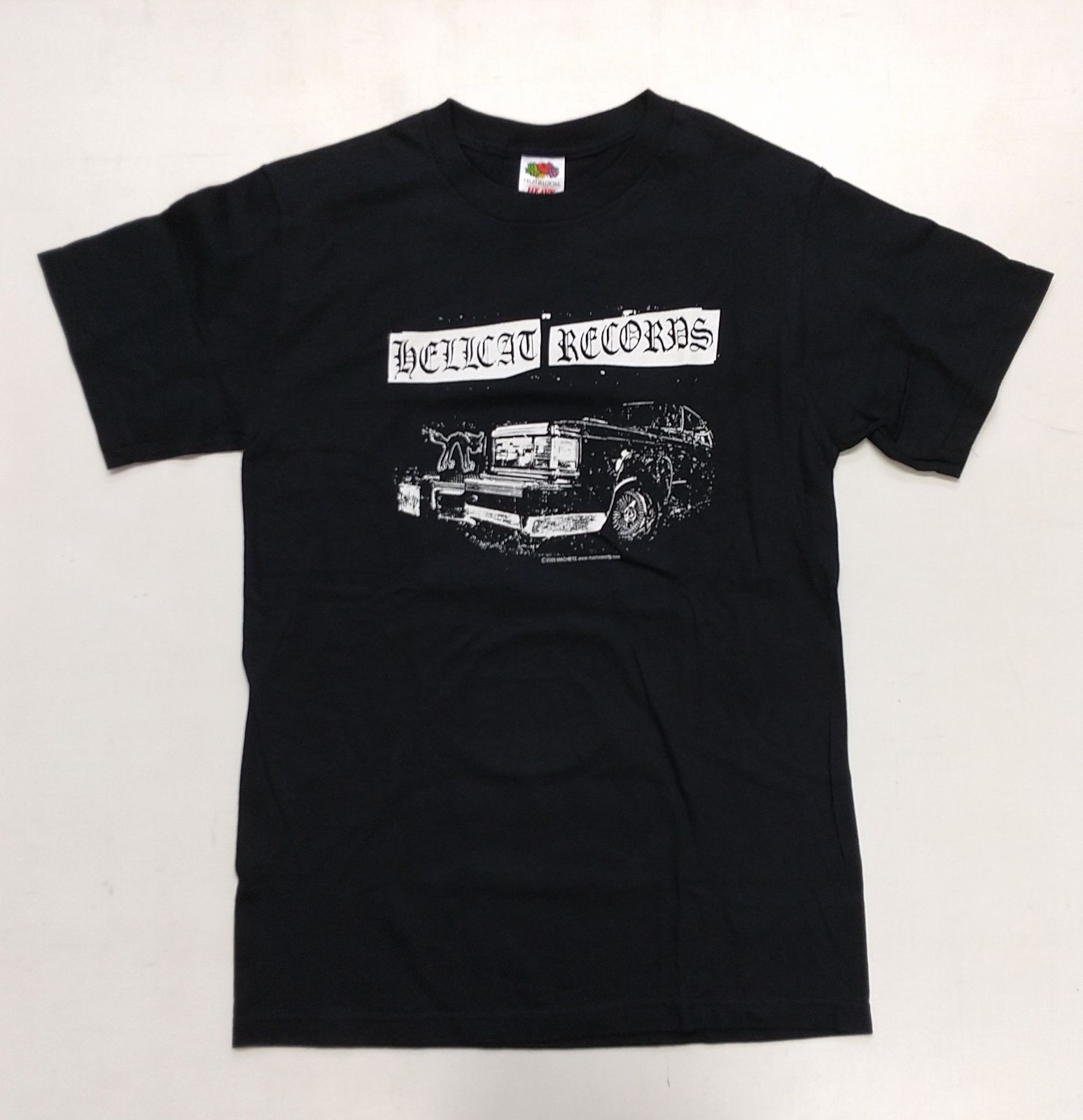 00S ビンテージ HELLCAT RECORDS Tシャツ 2005年製 HELLCAT RECORDS (ヘルキャット レコード) LOGO Tシャツ