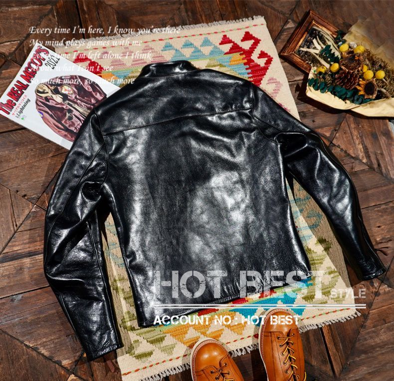 楽天市場】レザージャケット 牛革 カウハイド シングルライダース 革