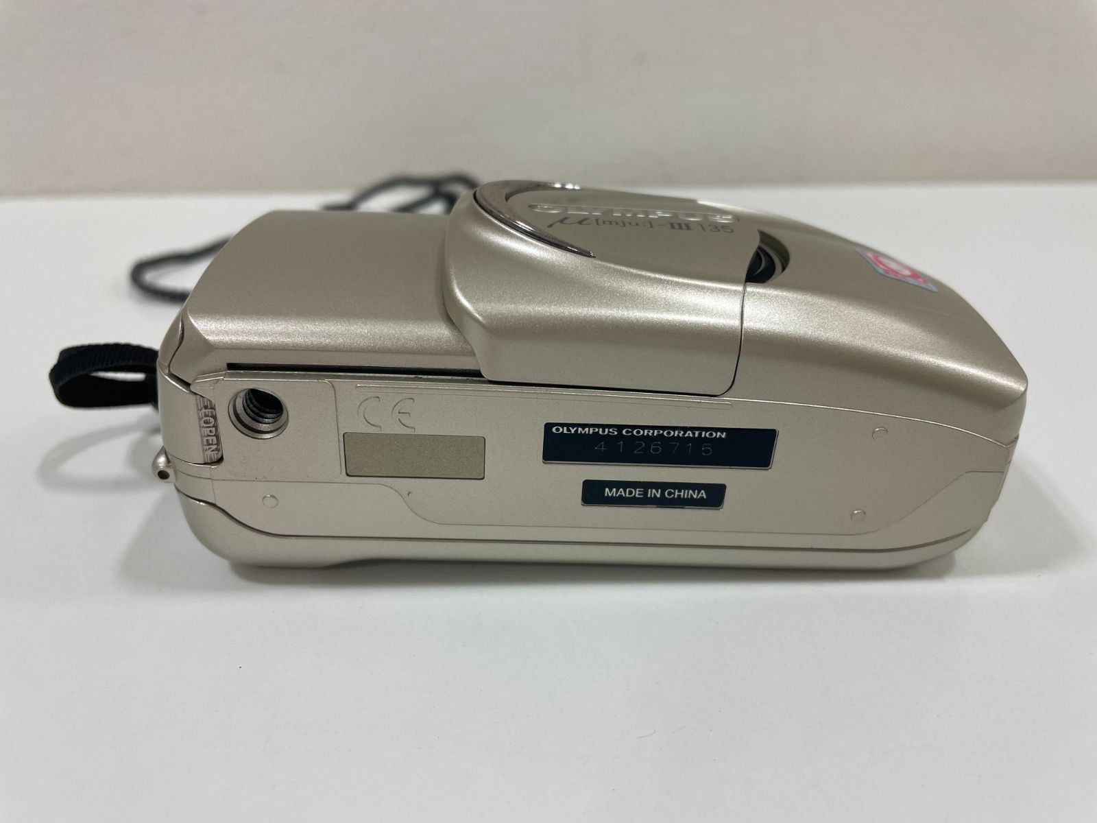 【動作確認済み）OLYMPUS μ[mju:]-III 135 フィルムカメラ オリンパス 【中古】OLYMPUS μ[mju:]-III ミューIII 135