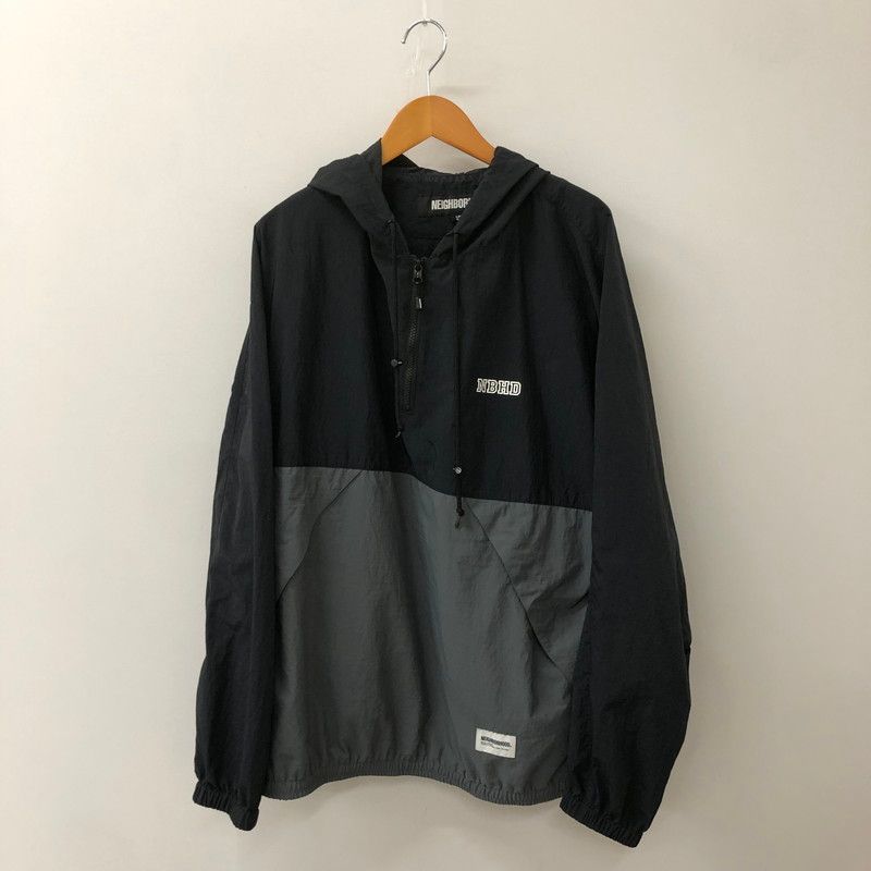 品 NEIGHBORHOOD ネイバーフッド BICOLOR ANORAK JACKET 241TSNH-JKM03 バイカラー アノラック ジャケット ライトアウター ナイロンジャケット 142-250920-ts-14-tei