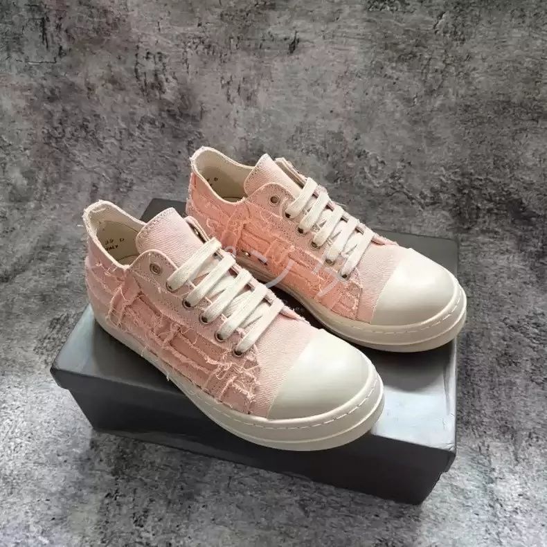 rick owens drkshdw slash スニーカー リックオウエンス・ダークシャドウ - スラッシュド ロー スニーカー | HBX