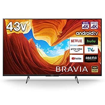 SONY ソニー 43V型 液晶 テレビ ブラビア KJ-43X8500H 4Kチューナー 内蔵 Android TV 2020年モデル