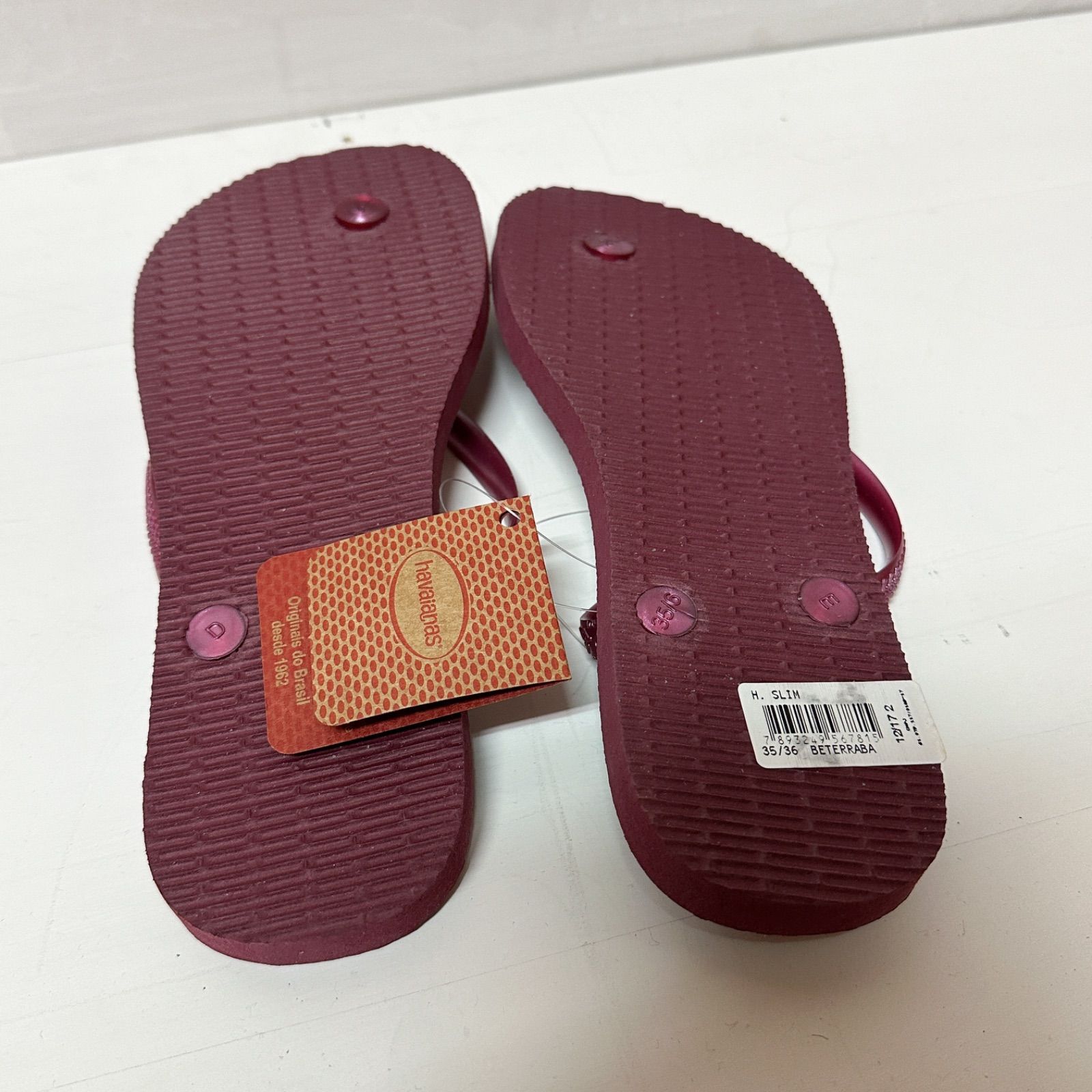 havaianas SLIM beat ハワイアナス　ビーチサンダル