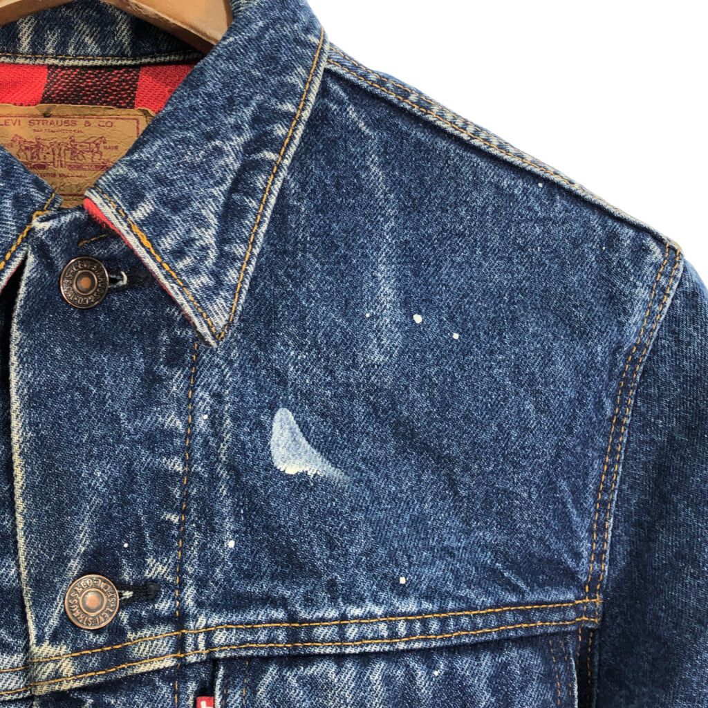 80年代 Levi's リーバイス 70411-0816 デニムジャケット ブルー