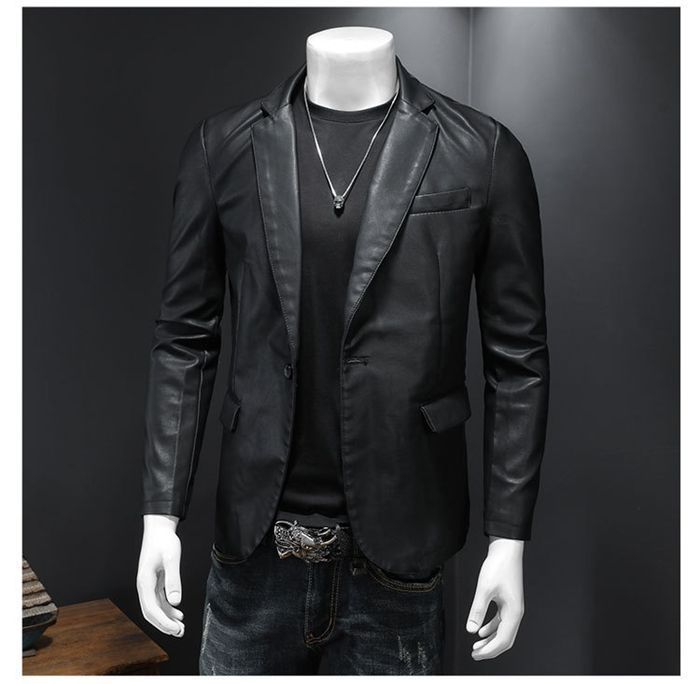 羊革ジャケットレザーテーラードジャケット本皮ビジネスシープレザー本