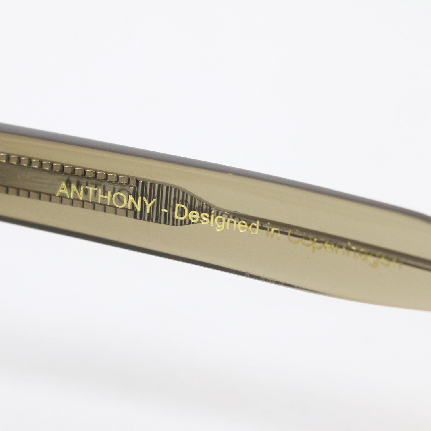 Messy Weekendサングラス ANTHONYカーキフレームオリーブグラス ANTHONY - Green acetate frame sunglasses | MESSYWEEKEND