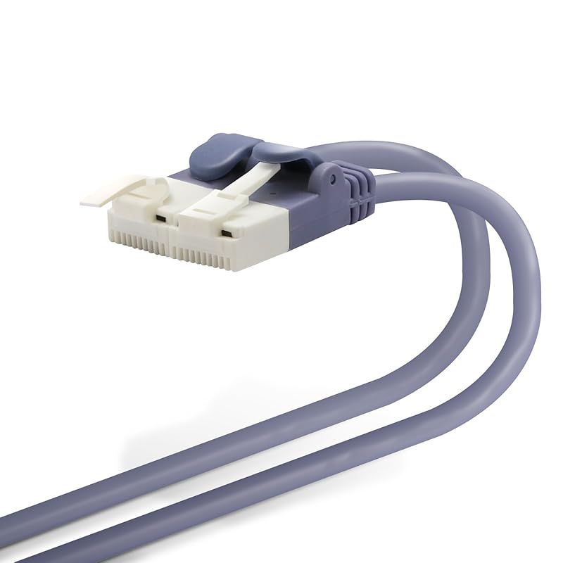 エレコム LANケーブル CAT6 20m ツメが折れない 爪折れ防止コネクタ やわらか ブルー LD-GPYT/BU200