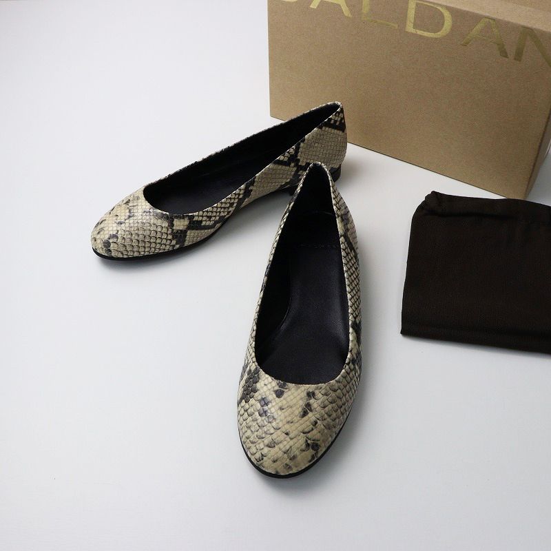 BALDAN パンプス 未使用 ドゥーズィエムクラス購入 BALDAN バルダン パイソン