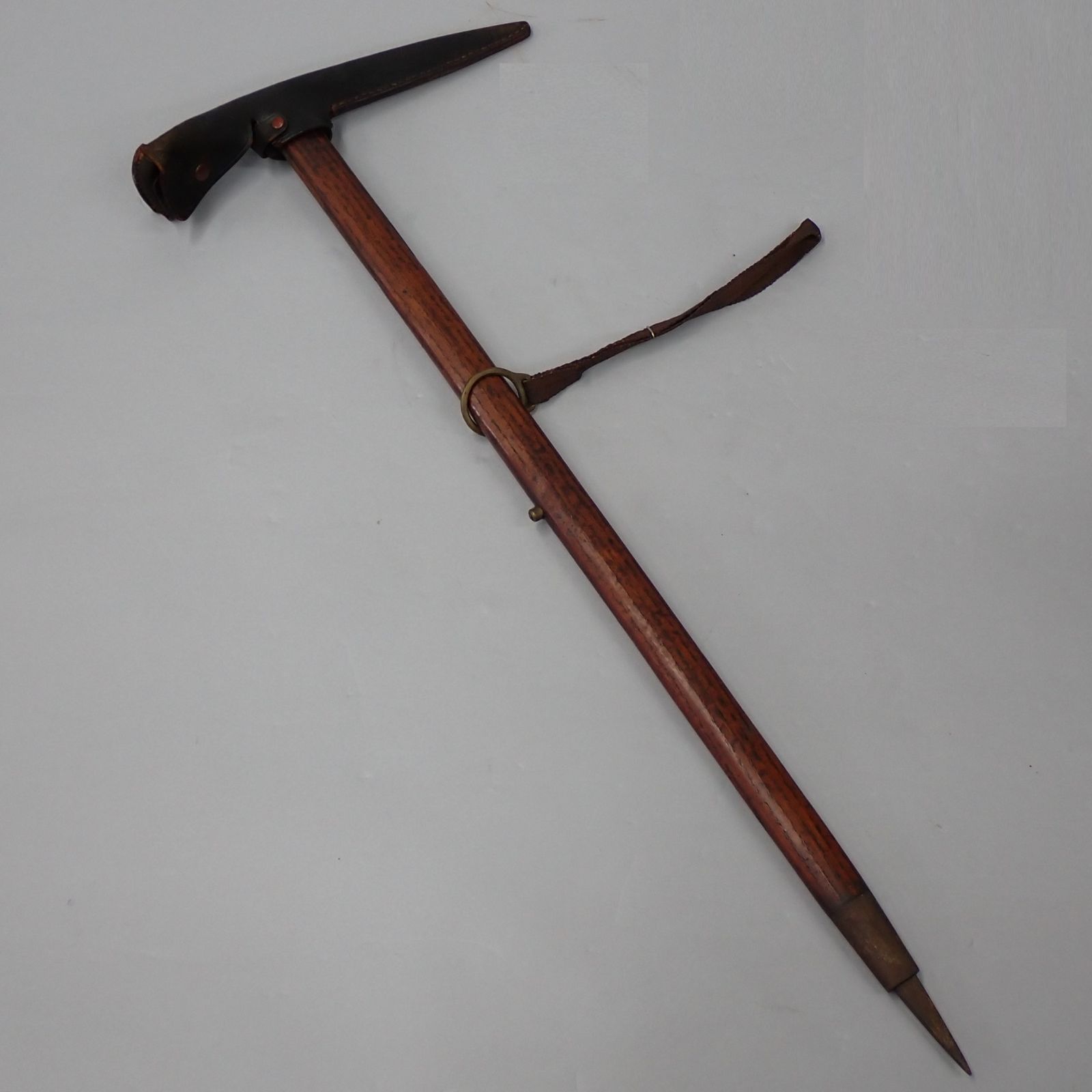 SAPPORO KADOTA SPECIAL 札幌 門田 ピッケル 木製シャフト 登山 アウトドア キャンプ ヴィンテージ 全長約84cm 14547