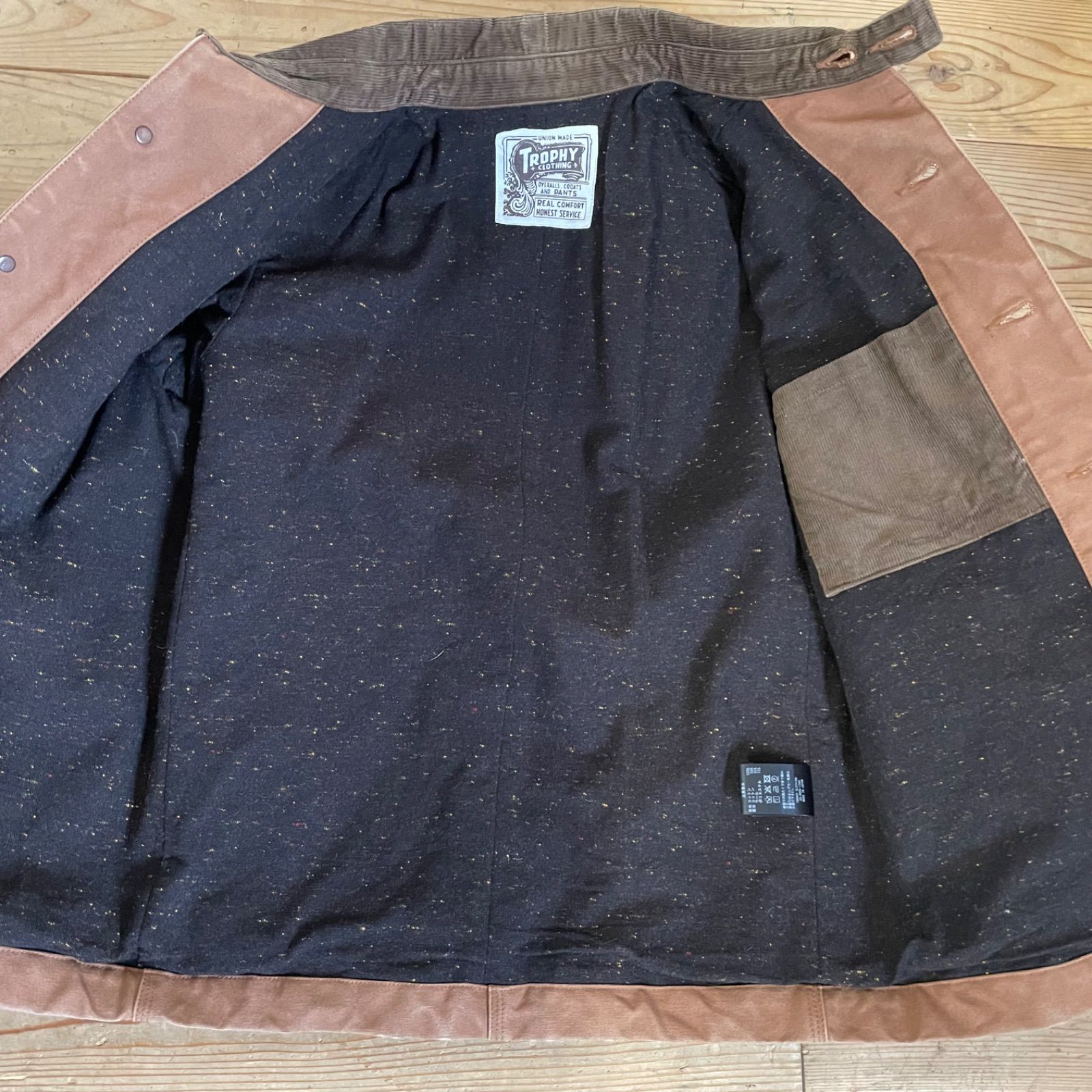 トロフィークロージング　ダック生地　ブランケット　カバーオール 楽天市場】TROPHY CLOTHING トロフィークロージング ジャケット