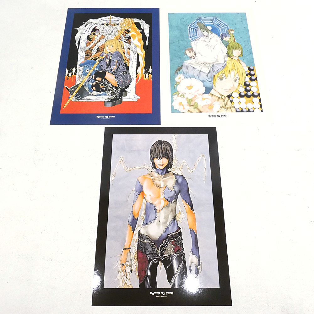 小牧店】小畑健画集「blanc et noir」 初版 特典ポストカード付 【I209