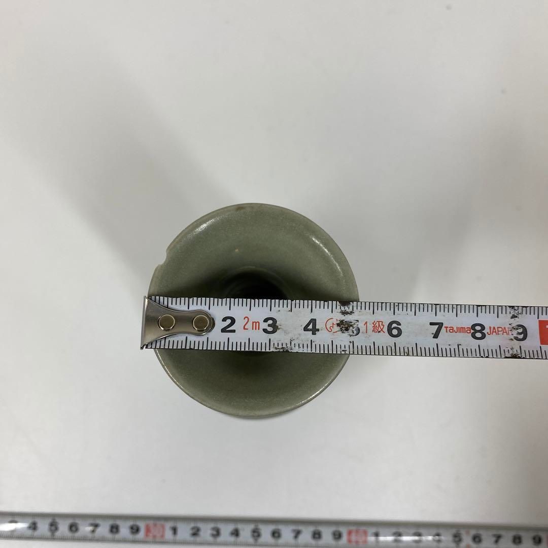 耳環付青磁花瓶 高さ16.4㎝