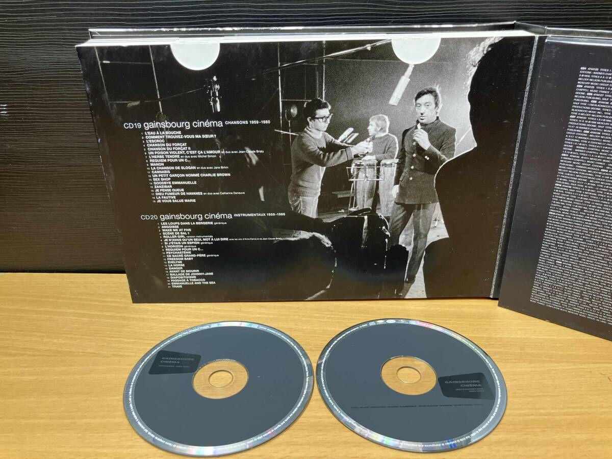 【超レア！】セルジュ・ゲンスブール　DVD ２点セット GAINSBOURG セルジュ ゲンスブール CD 20枚組 BOX - メルカリ
