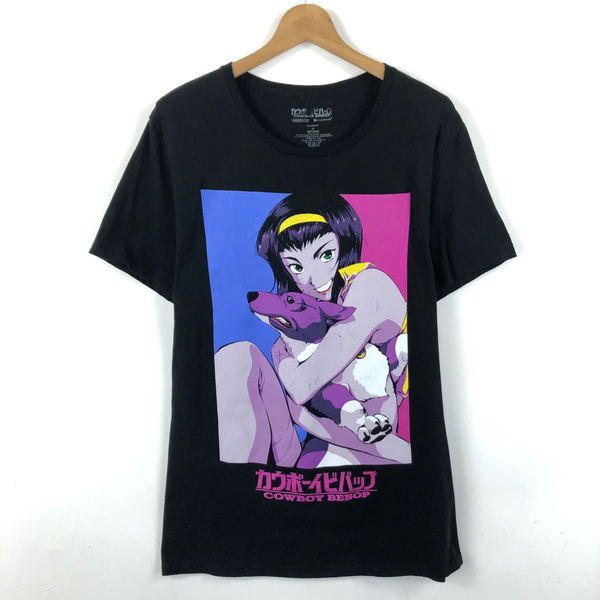 古着】 COWBOY BEBOP カウボーイビバップ Tシャツ フェイ・ヴァレンタイン 漫画 アニメ ブラック系 メンズM 【中古】 n053905  - メルカリ