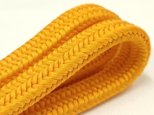 平和屋着物● 上 有職組紐道明 帯締め 冠組 蜜柑色 宮内庁御用 国立博物館御用 東京芸術大学御用 AABB3759ay