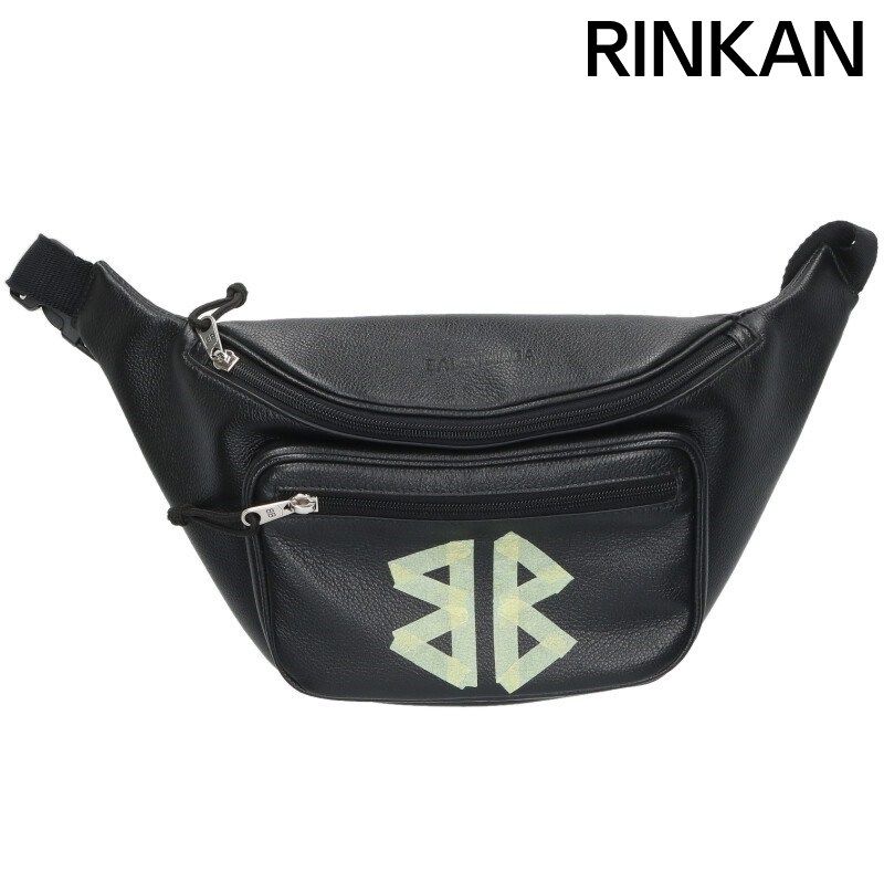 BALENCIAGA バレンシアガ 529550 EXPLORER BELT PACK ボディバッグ レザー イエロー ユニセックス未使用 11⁄9-11⁄10限定・最大2万円OFFクーポン配布中BALENCIAGA