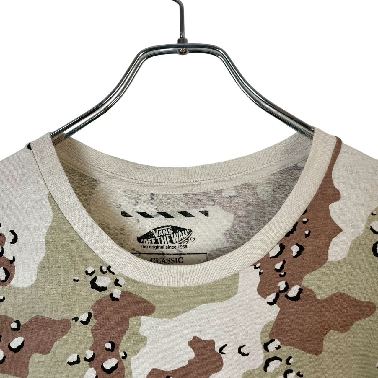 ヴァンズVans半袖TシャツカモフラージュTシャツ迷彩チョコチップカモ 