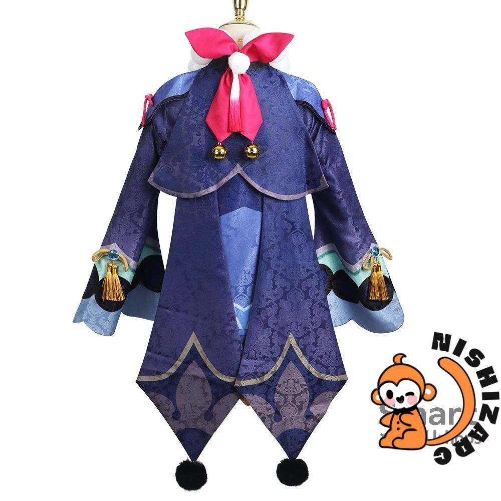 コスプレ 衣装 七七 原神 アニメ風 キャラクター フルセット 仮装 ゲーム服 大人用 子供用 M250911-4