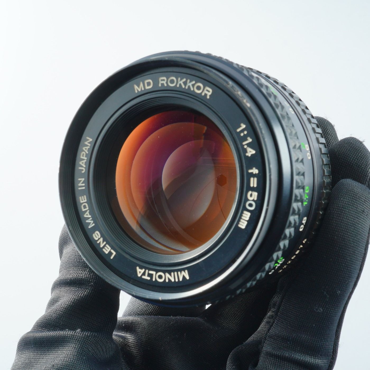 MINOLTA ミノルタ MD Rokkor 50mm F/1.4 単焦点レンズ 購入 MINOLTA