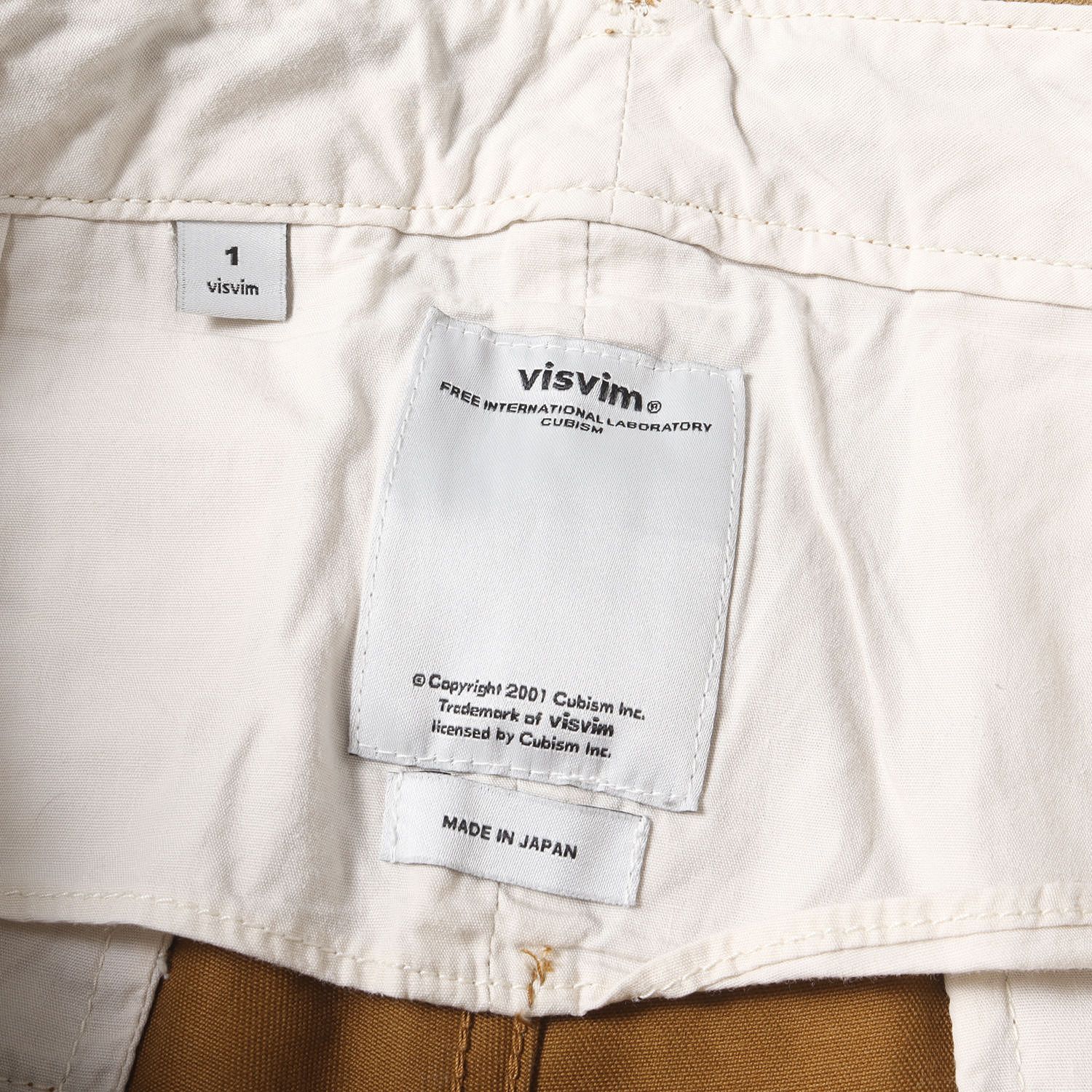 【極美品】visvim ビズビム CHINO SHORTS ショーツ サイズ:1 visvim ビズビム パンツ サイズ:1 コットンツイル チノ ショーツ CHINO