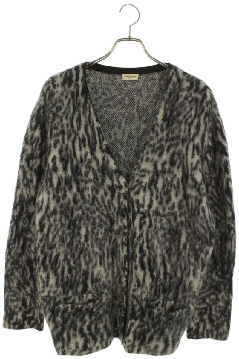 サンローラン SAINT LAURENT オーバーサイズ モヘヤニットセーター