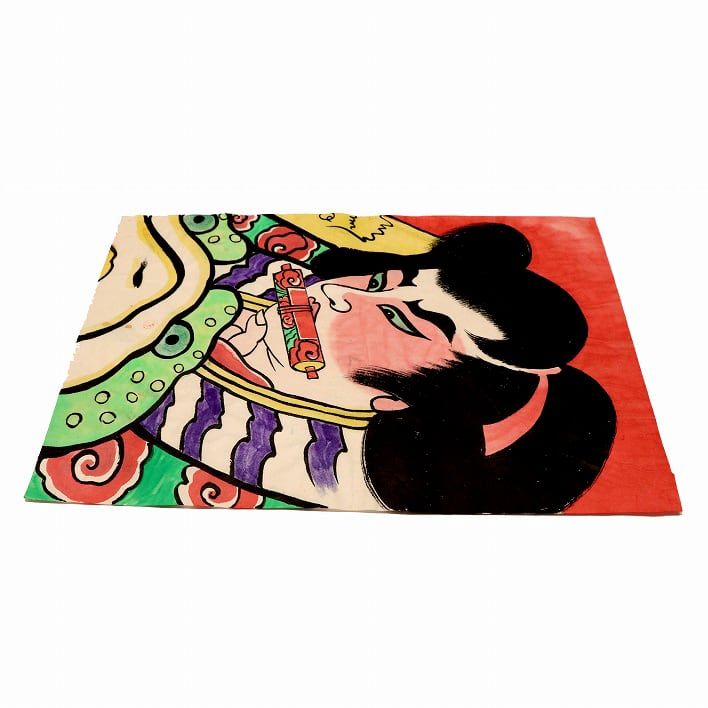 ねぶた原画縦70cm横120cmくらい、重さ4kgくらい ねぶた原画縦70cm横120cmくらい、重さ4kgくらい