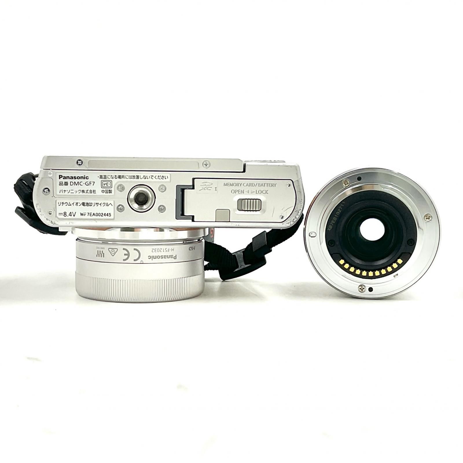 Panasonic デジタル一眼 LUMIX DMC-GF7W ダブルズームレンズキット 
