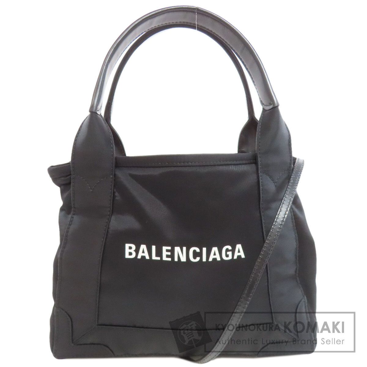 BALENCIAGA バレンシアガ ネイビーカバス XS 390346 水玉 BALENCIAGA バレンシアガ ネイビーカバス XS 390346 水玉 - メルカリ
