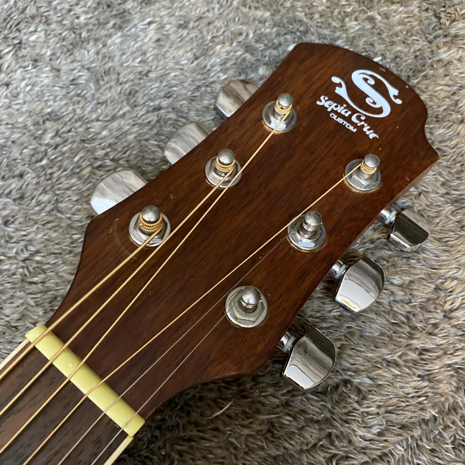 超美品！ Sepia Crue　EAW200N　試聴動画有　ピックUP付き 美品☆初心者】Sepia Crue エレアコ EAW-200 セピアクルー