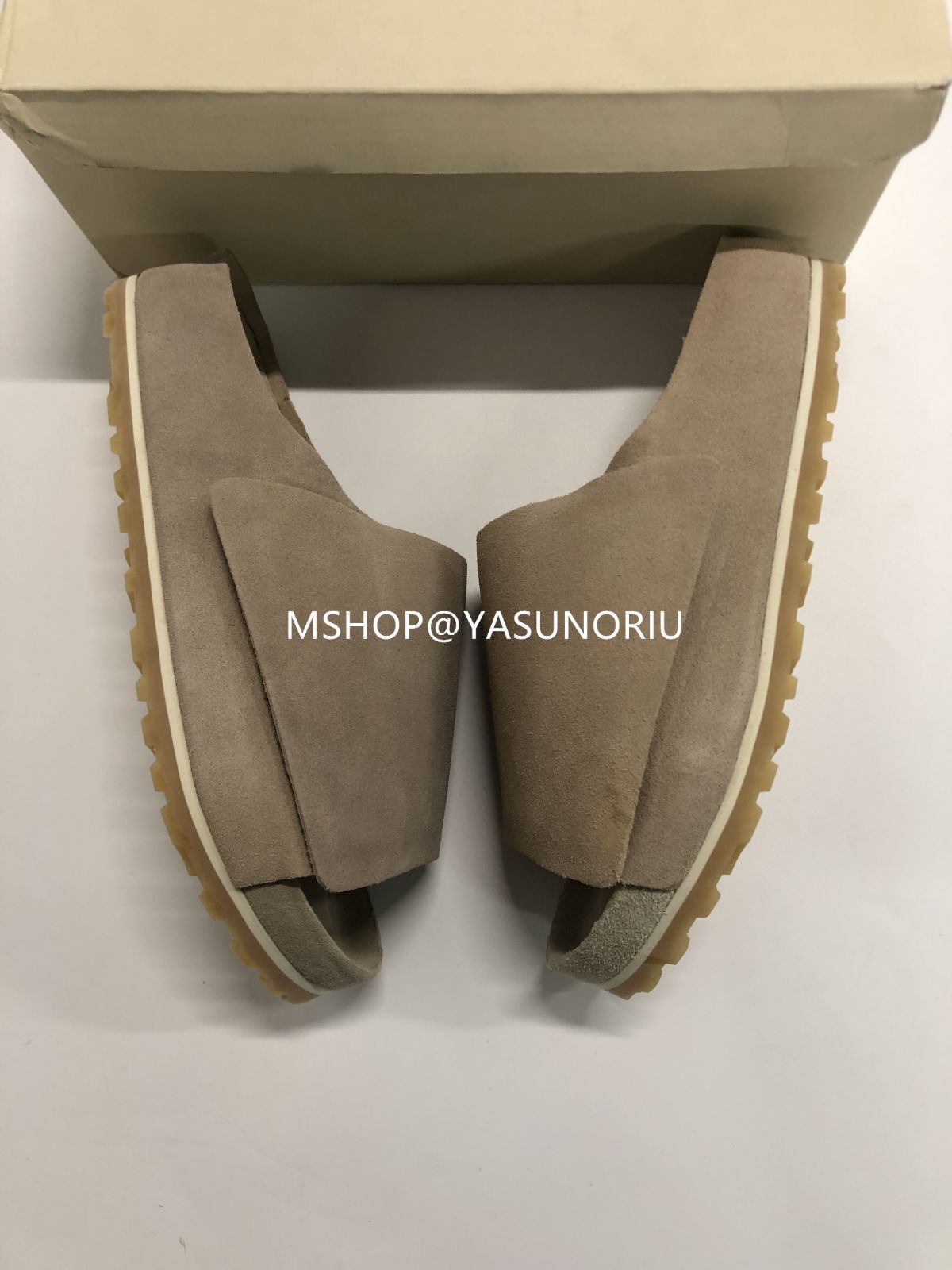 BIRKENSTOCK FEAR OF GOD 1774 LOS FELIZ スエード レザー サンダル TAUPE ビルケンシュトック フィアオブゴッド トープ