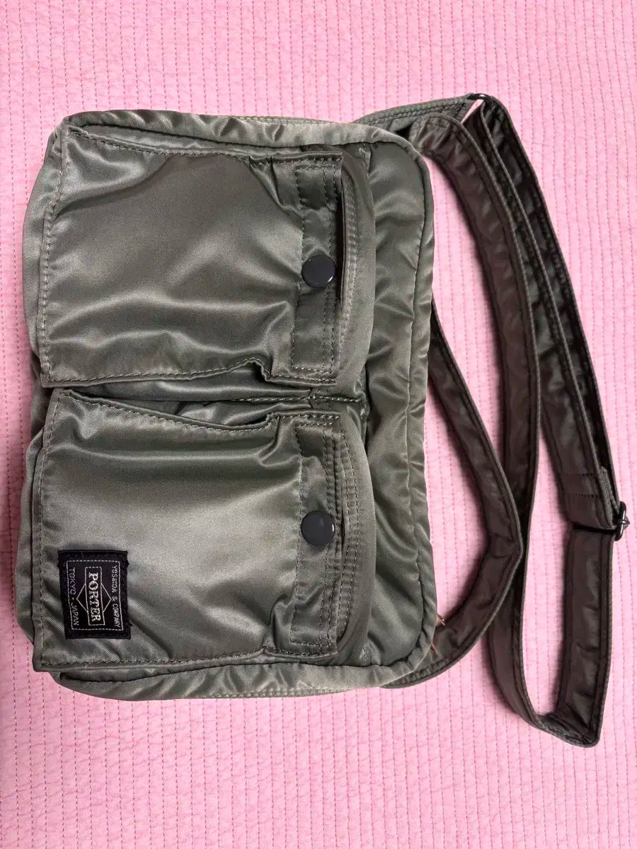 現行品】ポーター タンカー バーティカルバッグ セージグリーン TANKER